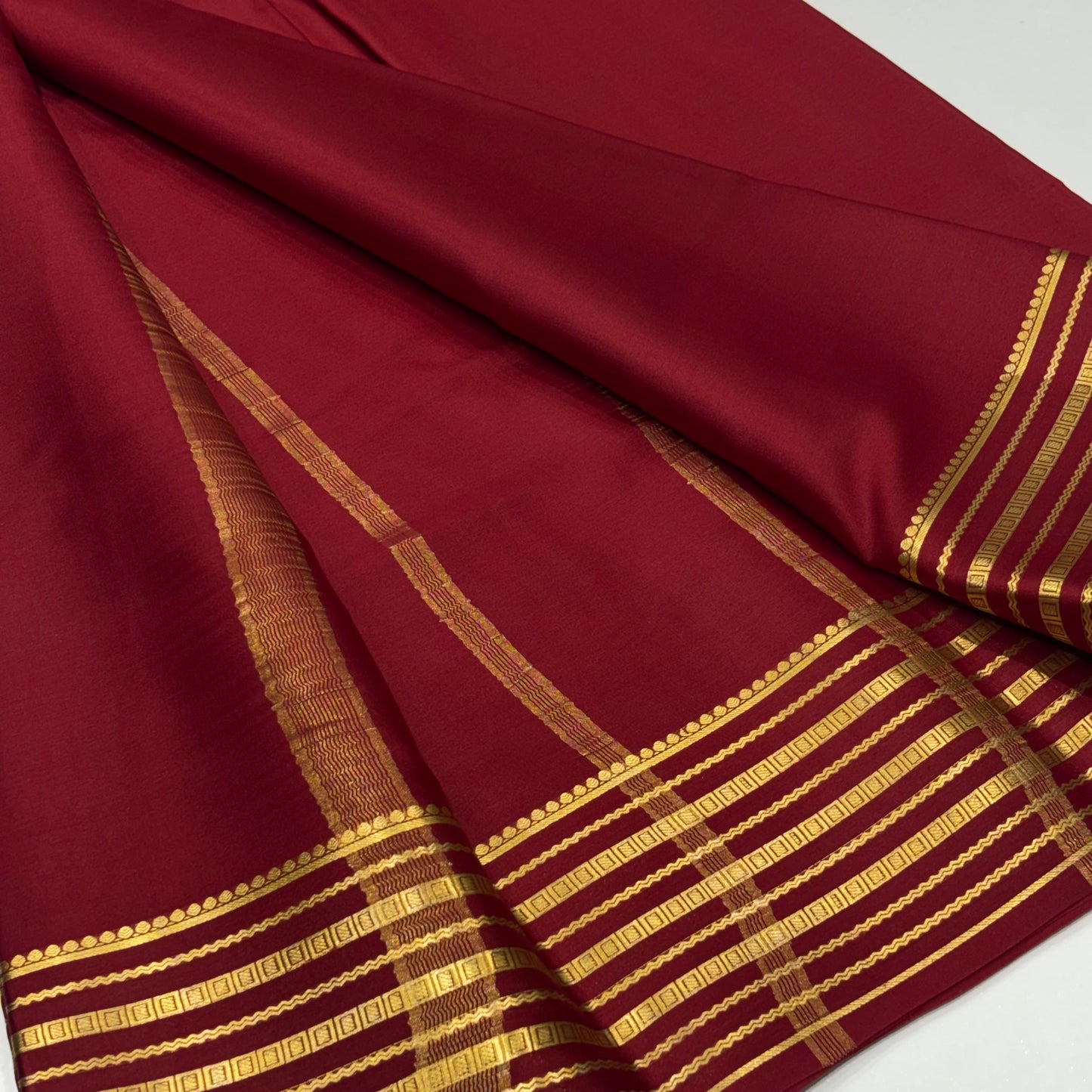 Pure Mysore Crepe Silk Saree