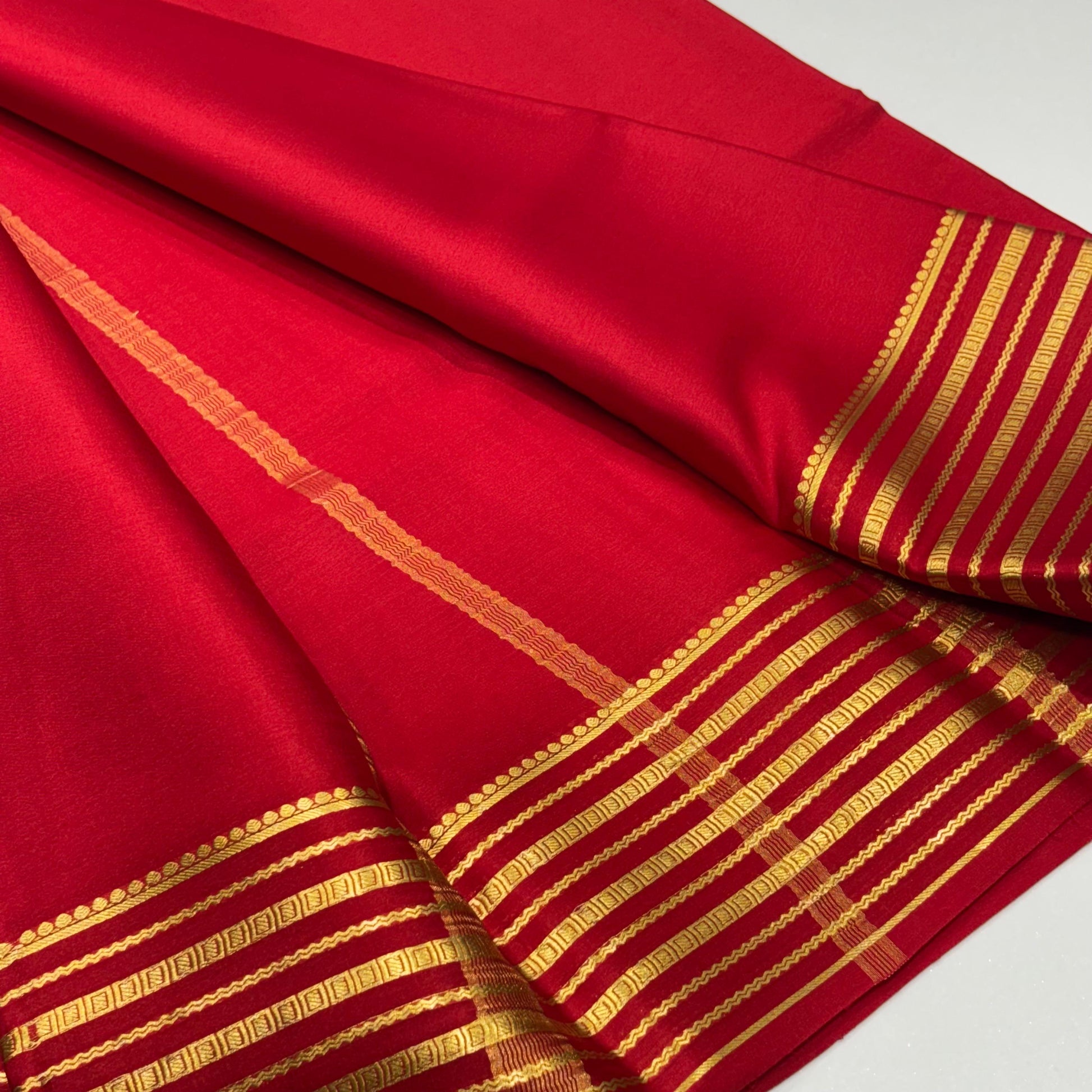 Pure Mysore Crepe Silk Saree