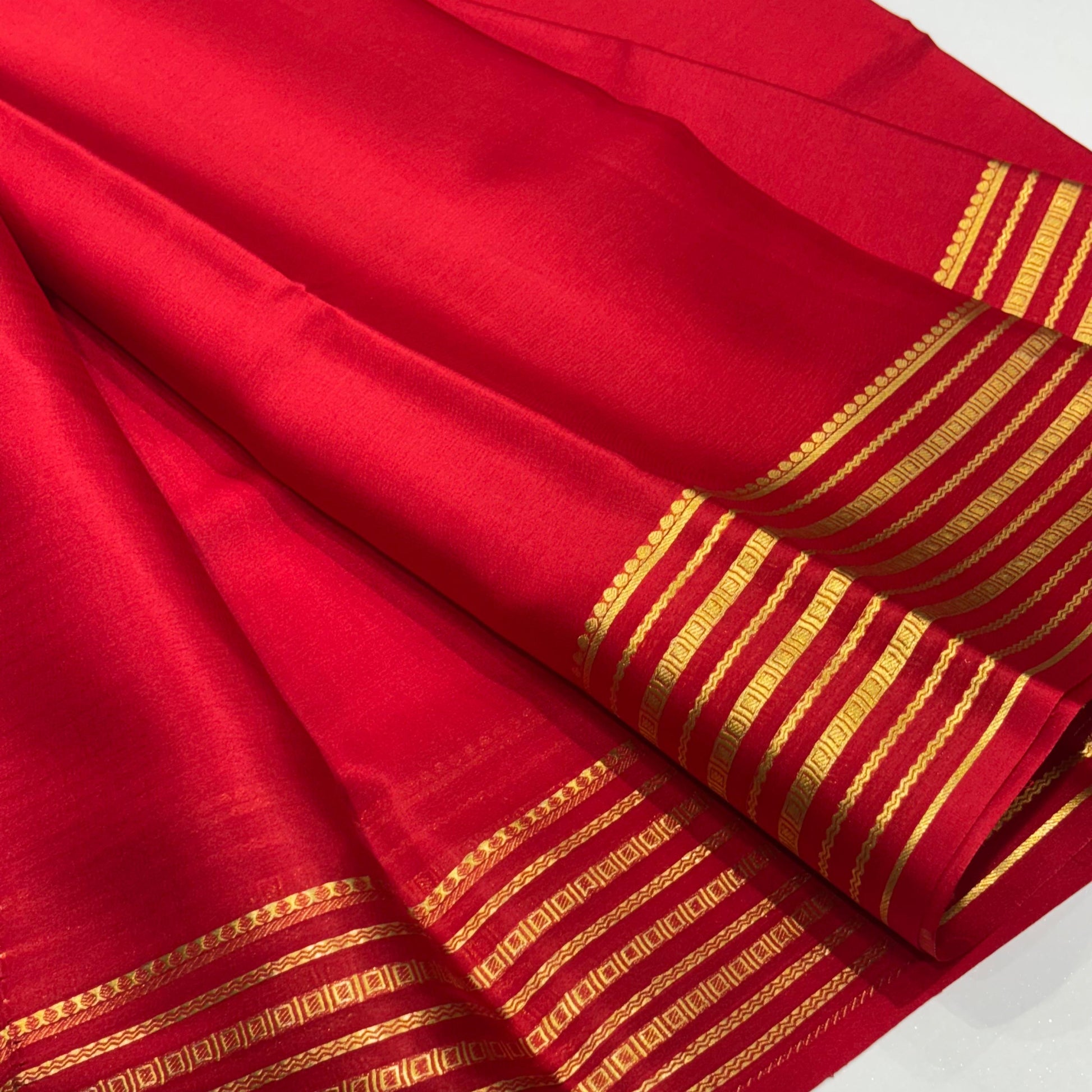 Pure Mysore Crepe Silk Saree