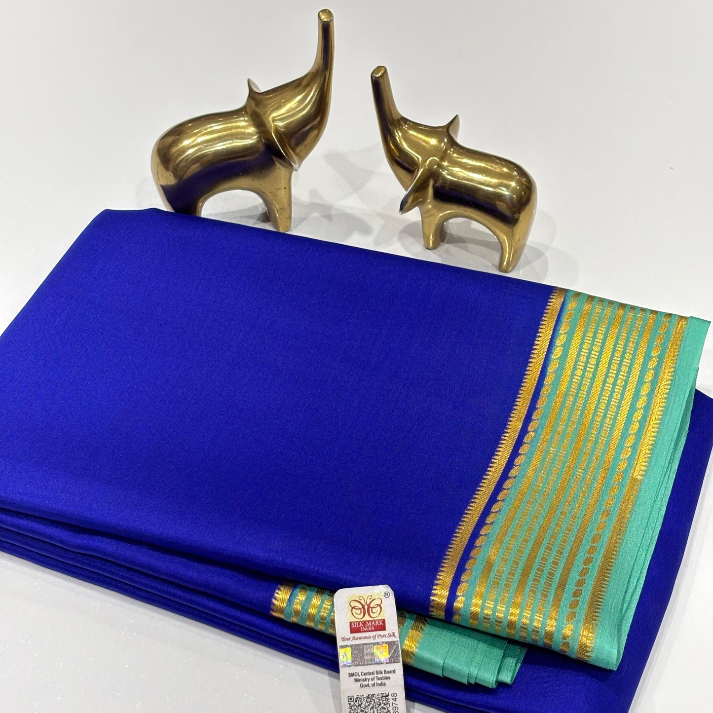 Pure Mysore Crepe Silk Saree