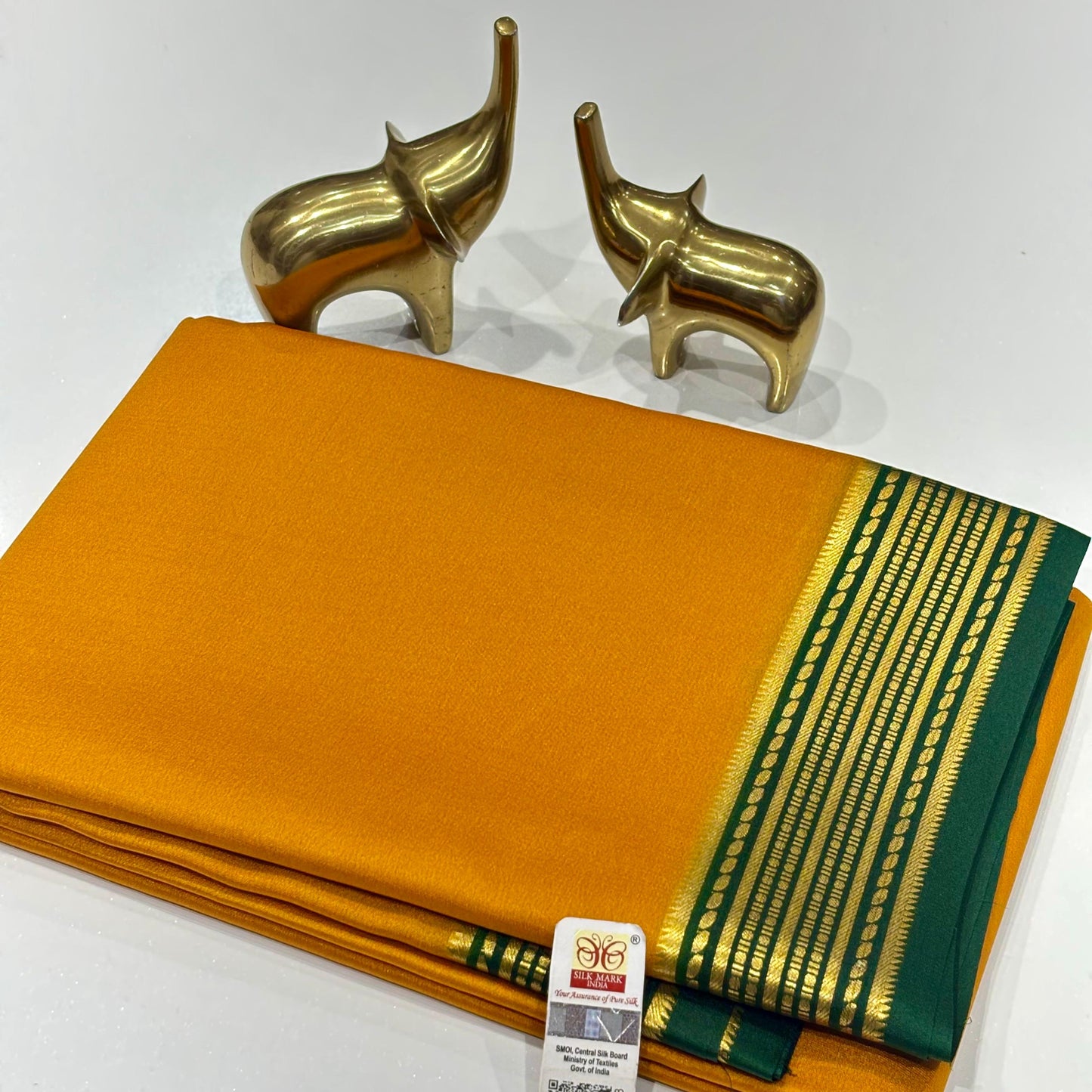 Pure Mysore Crepe Silk Saree