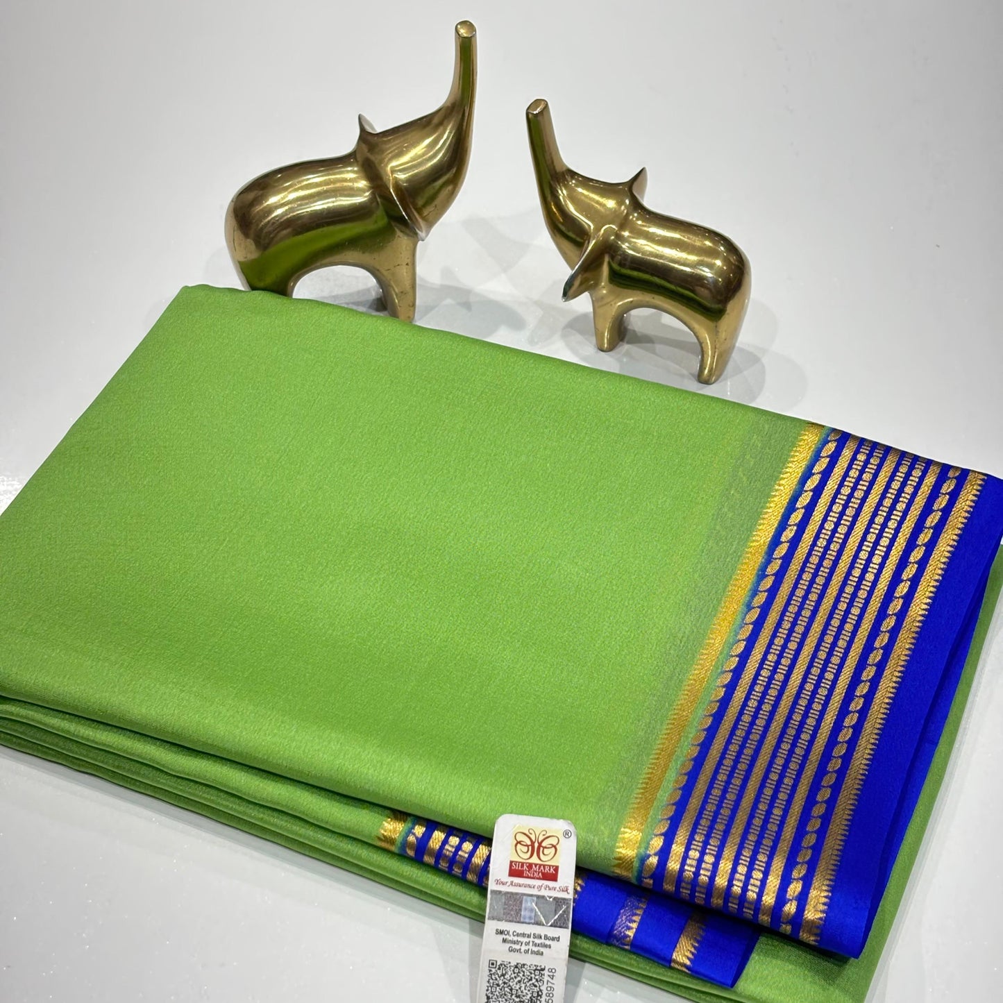 Pure Mysore Crepe Silk Saree