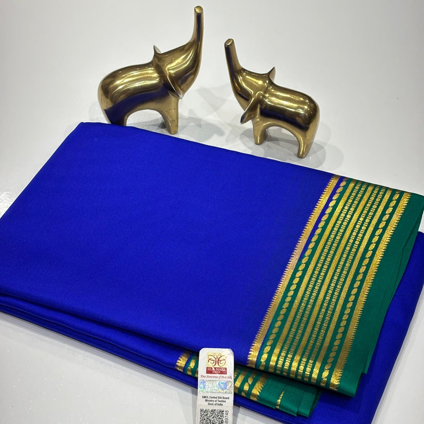 Pure Mysore Crepe Silk Saree