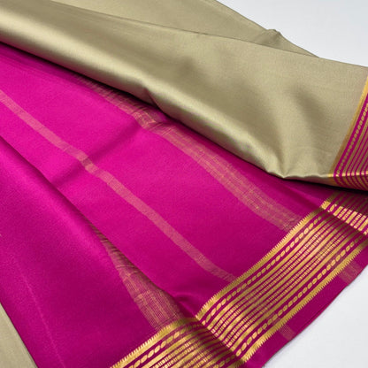 Pure Mysore Crepe Silk Saree