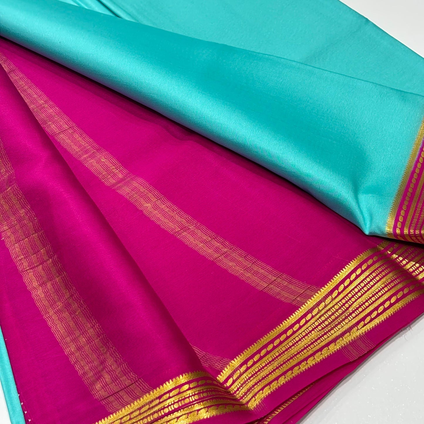 Pure Mysore Crepe Silk Saree