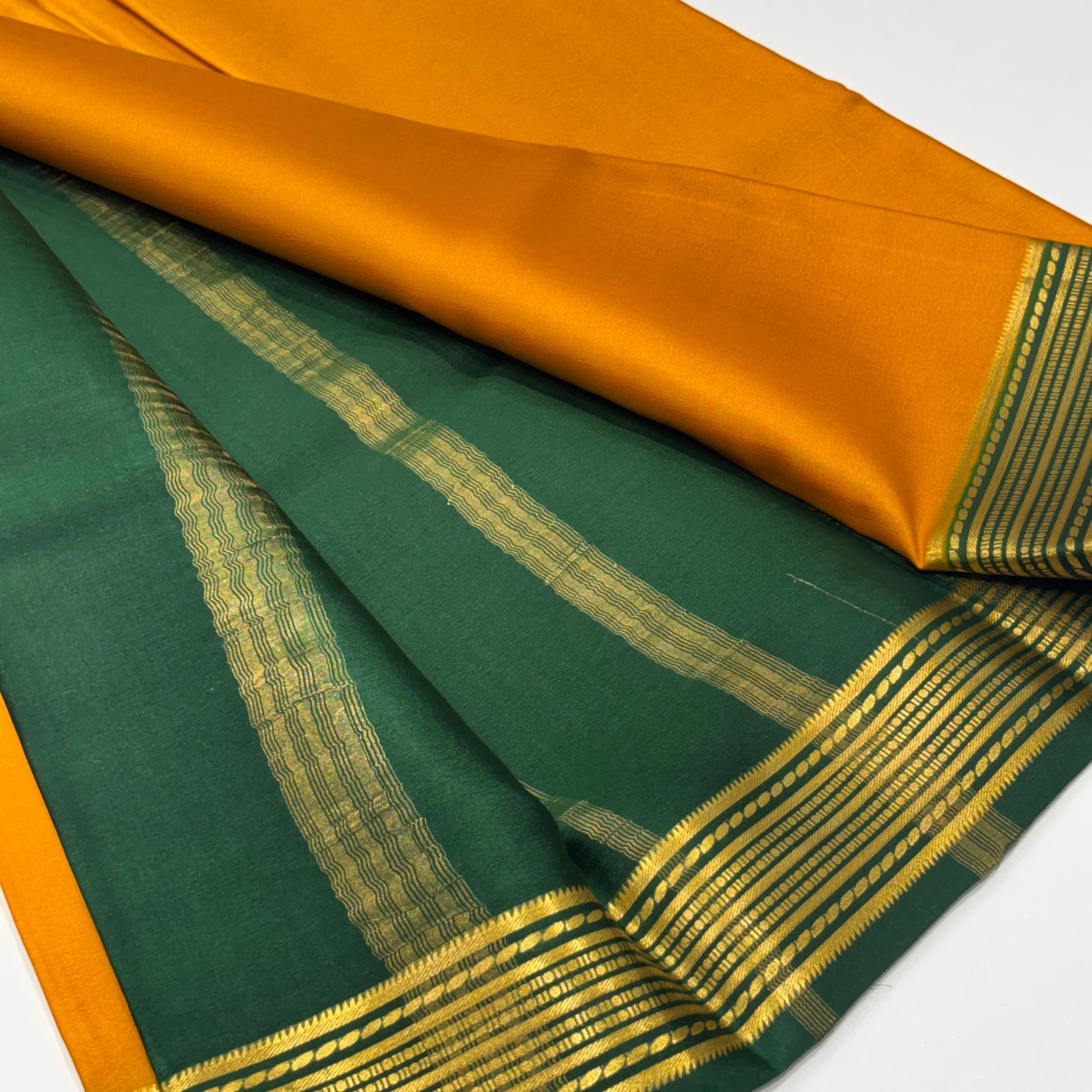 Pure Mysore Crepe Silk Saree