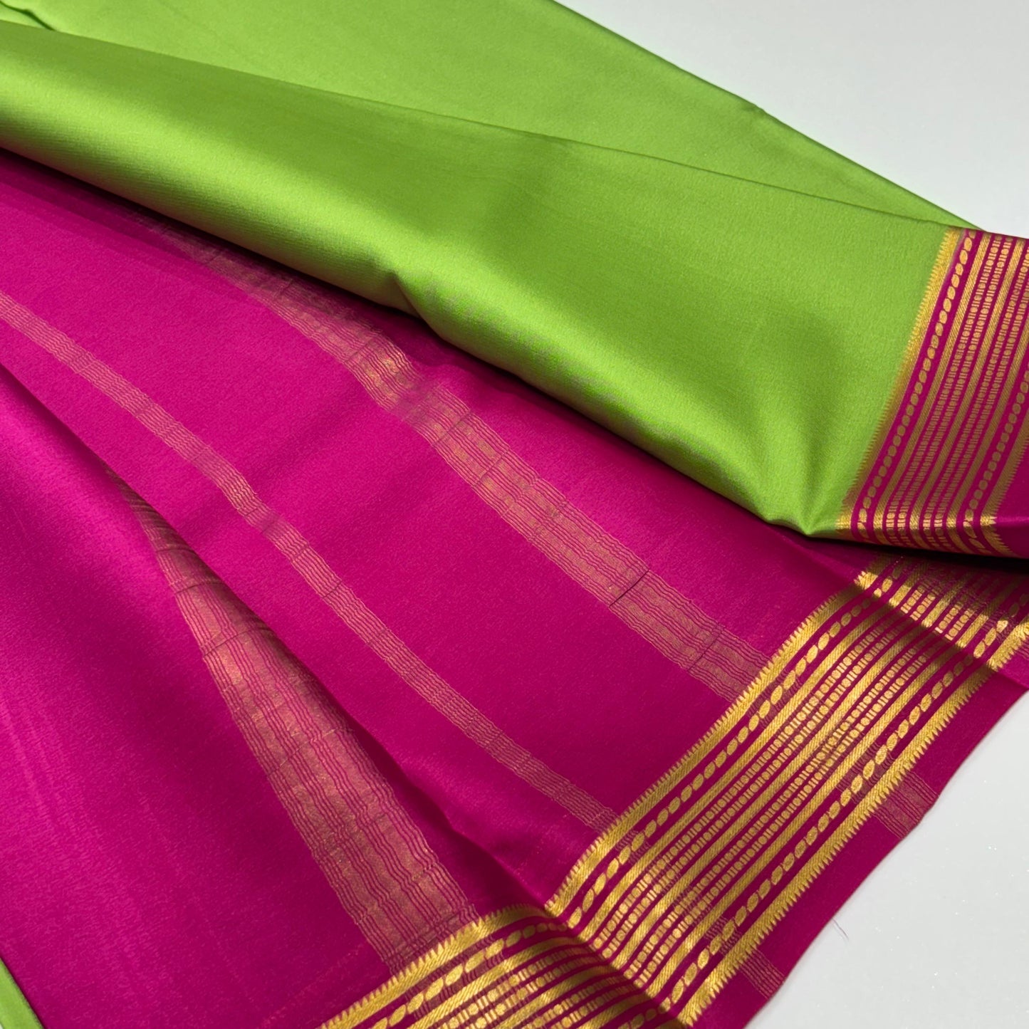 Pure Mysore Crepe Silk Saree