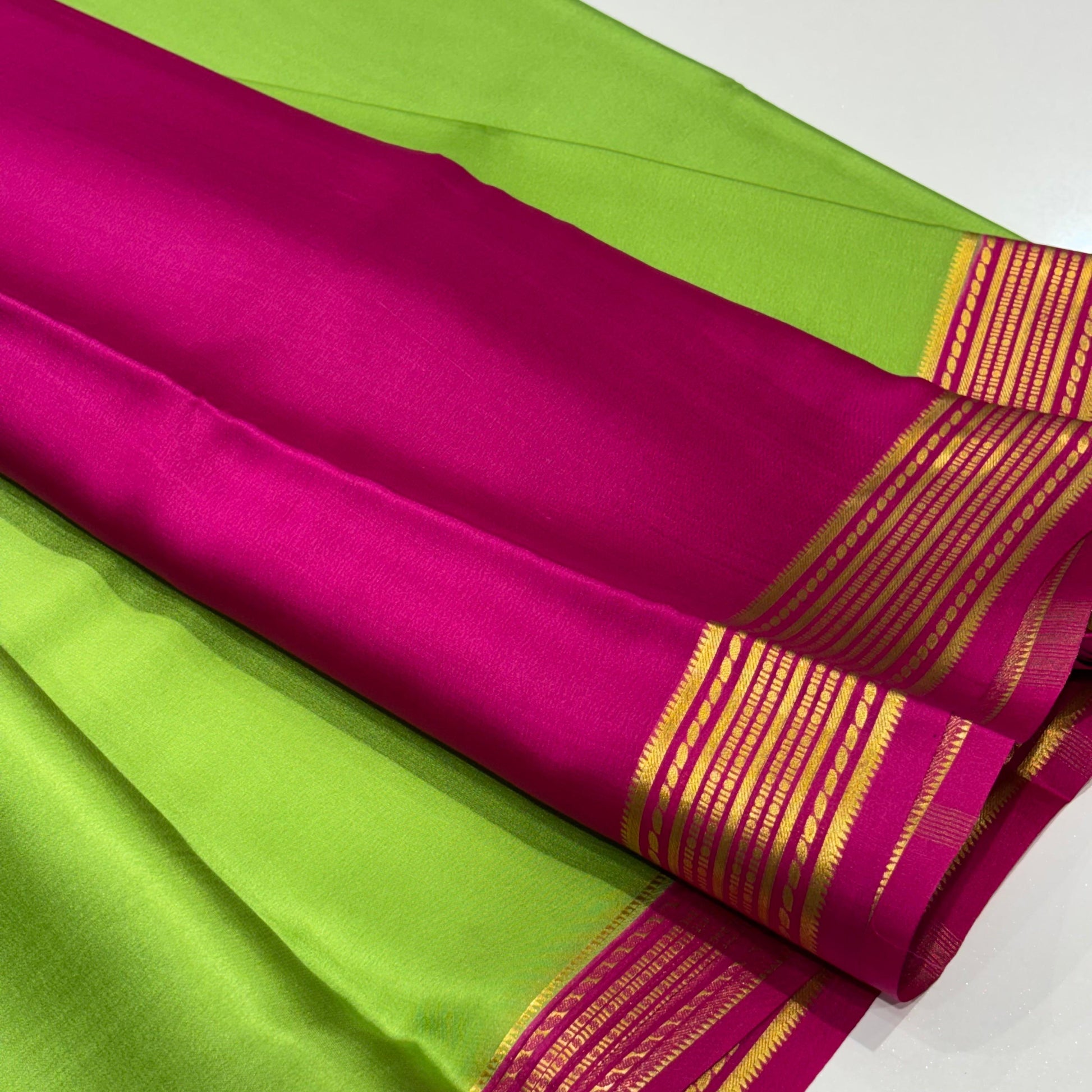 Pure Mysore Crepe Silk Saree