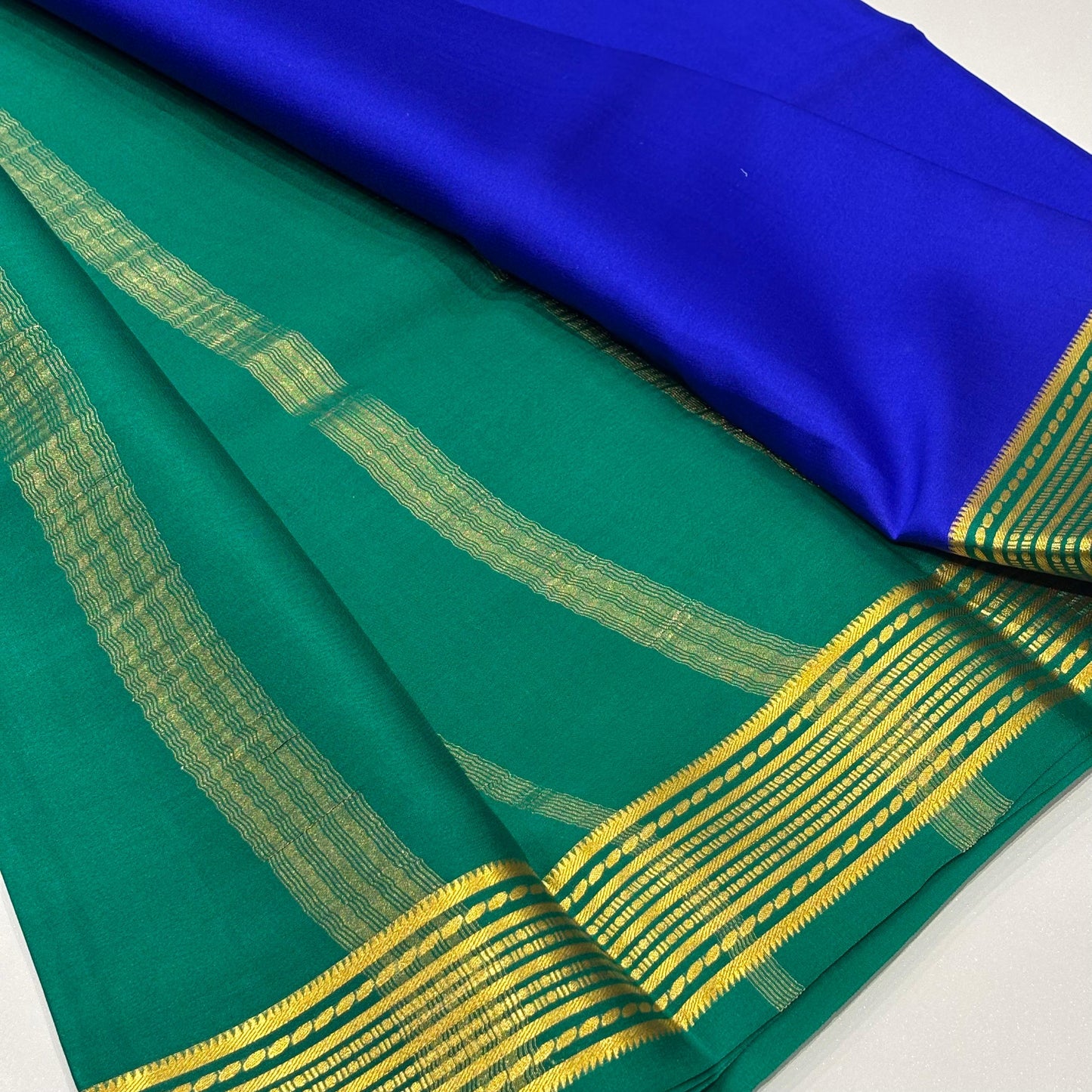 Pure Mysore Crepe Silk Saree