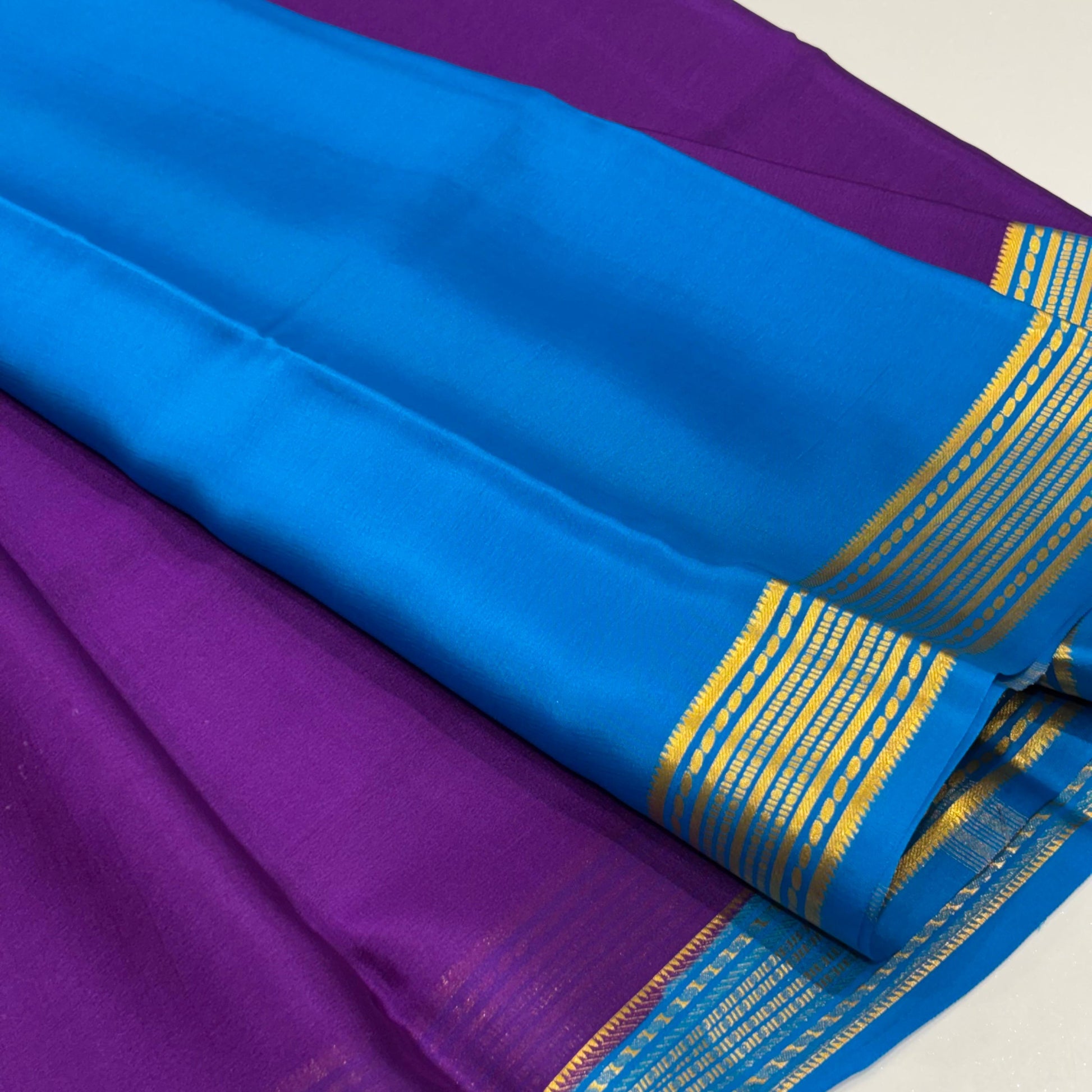 Pure Mysore Crepe Silk Saree