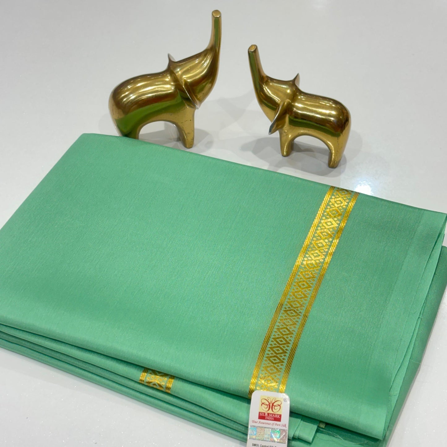 Pure Mysore Crepe Silk Saree