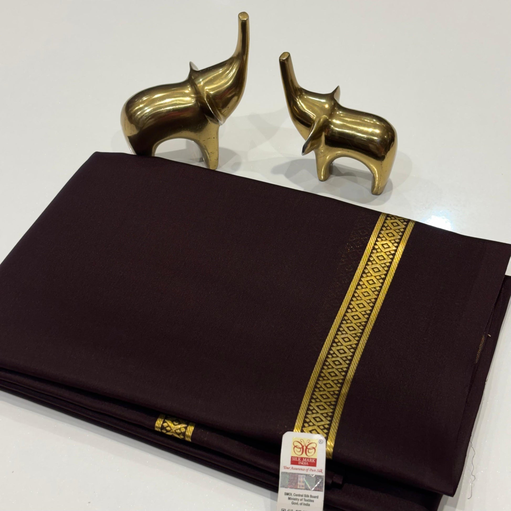 Pure Mysore Crepe Silk Saree