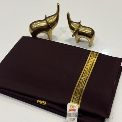 Pure Mysore Crepe Silk Saree