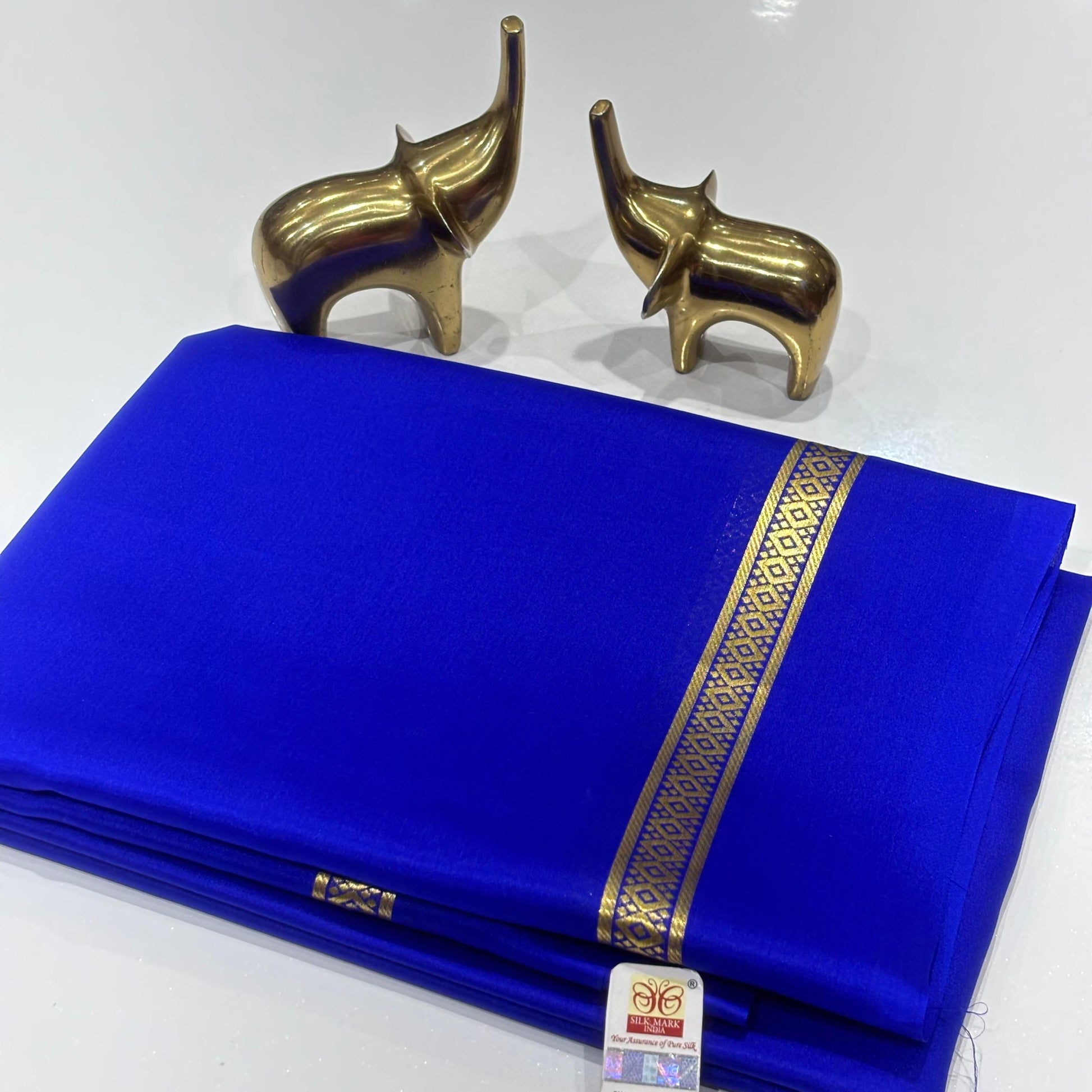 Pure Mysore Crepe Silk Saree