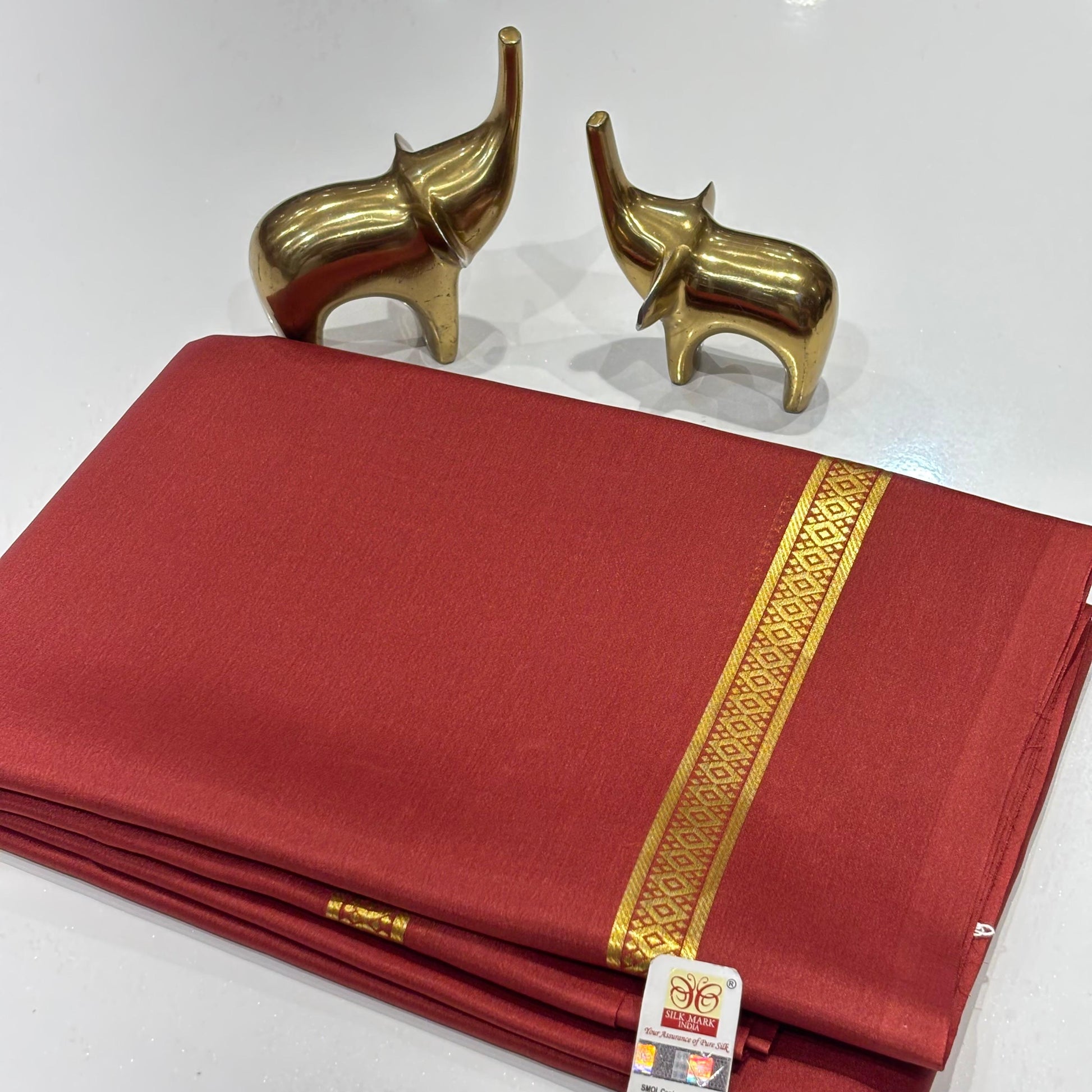 Pure Mysore Crepe Silk Saree