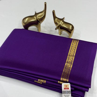 Pure Mysore Crepe Silk Saree