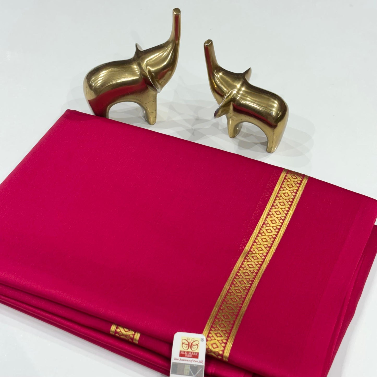 Pure Mysore Crepe Silk Saree