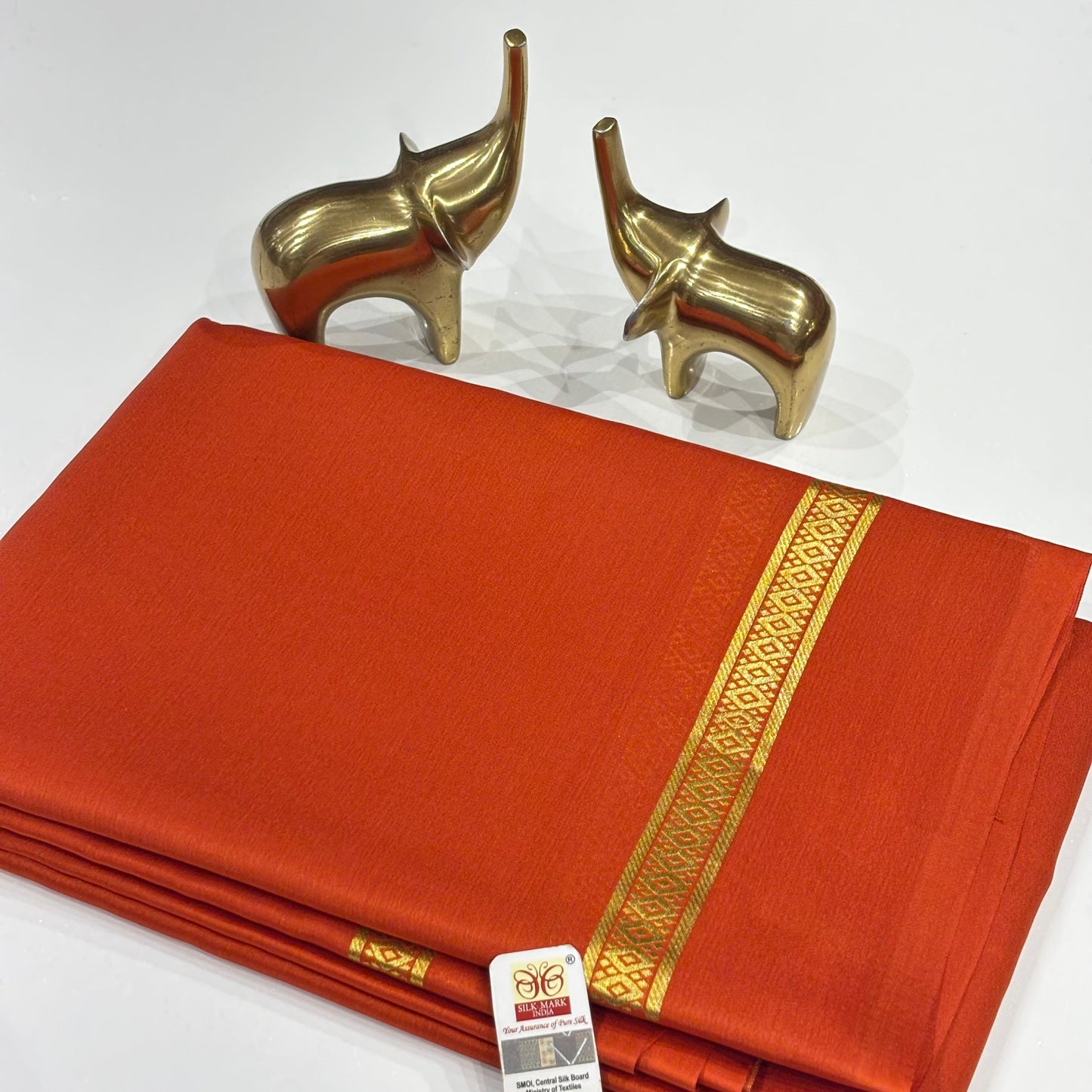 Pure Mysore Crepe Silk Saree