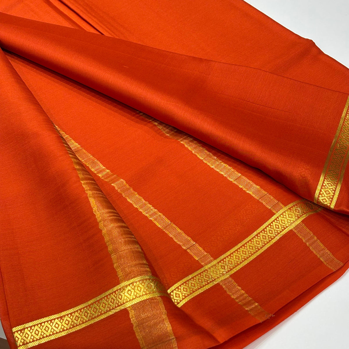 Pure Mysore Crepe Silk Saree
