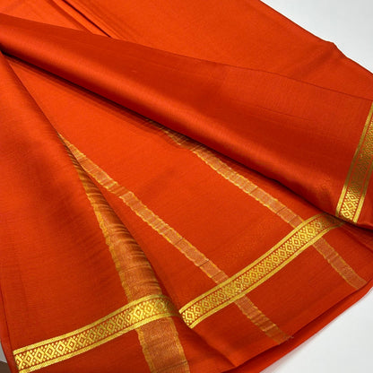 Pure Mysore Crepe Silk Saree