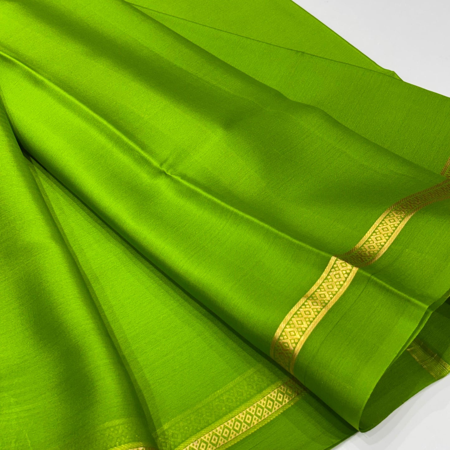 Pure Mysore Crepe Silk Saree