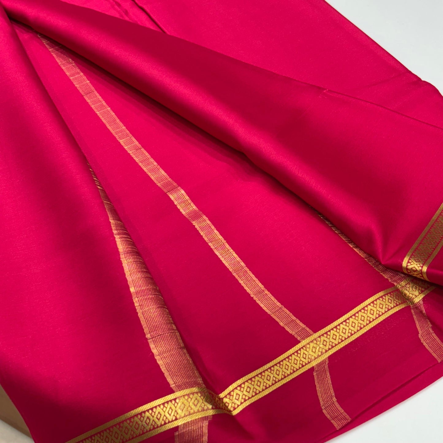 Pure Mysore Crepe Silk Saree