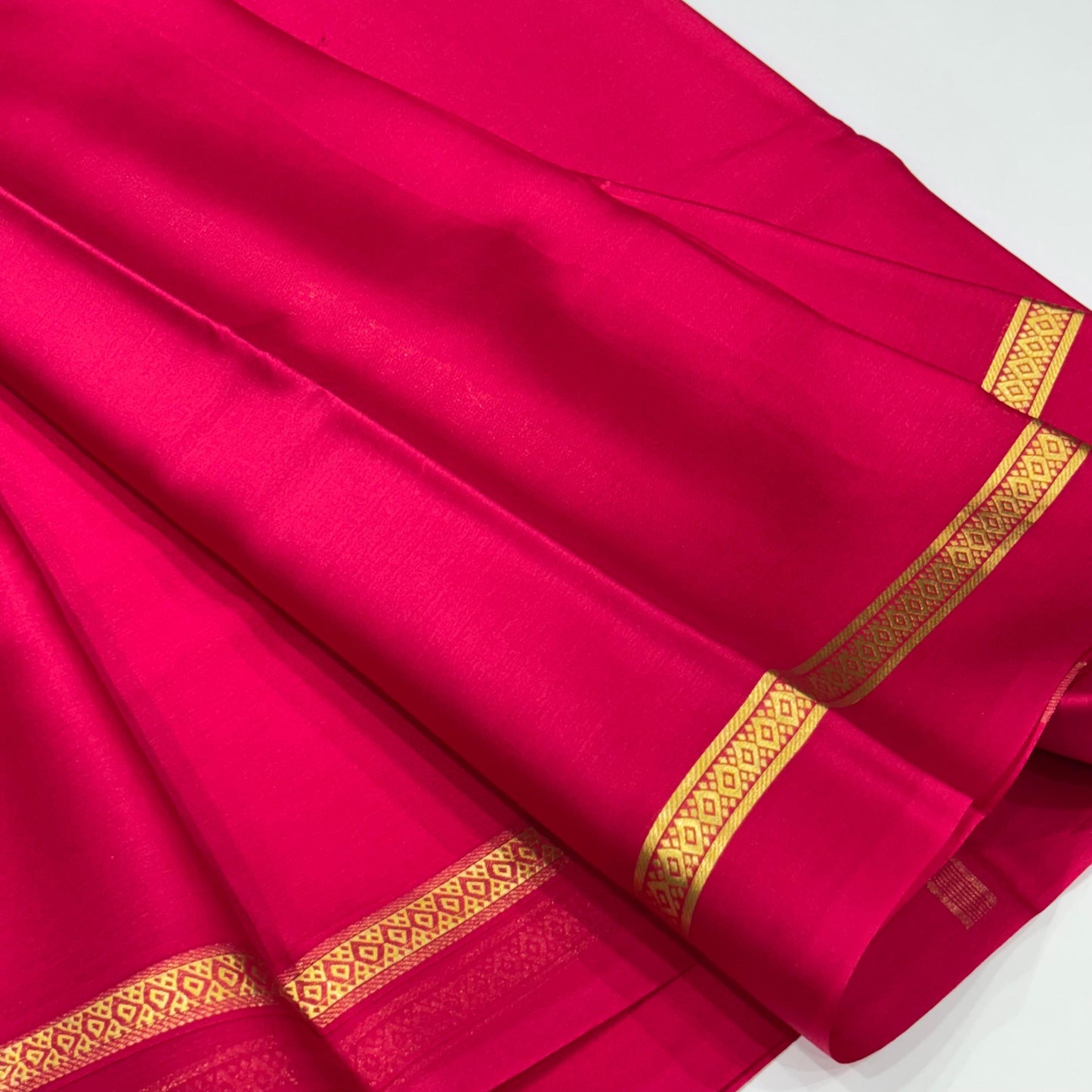 Pure Mysore Crepe Silk Saree