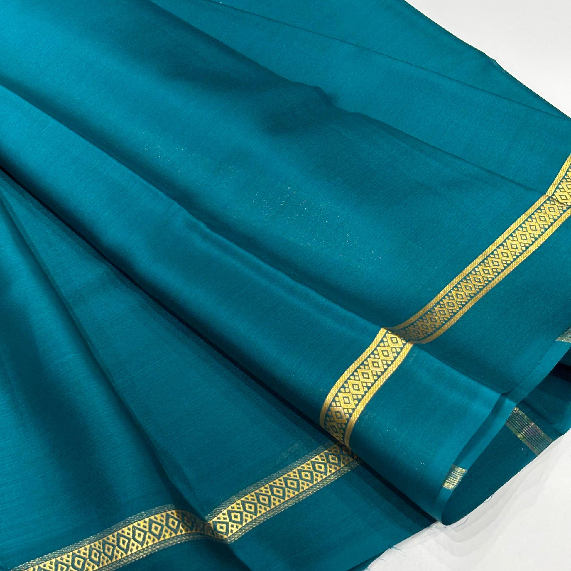 Pure Mysore Crepe Silk Saree