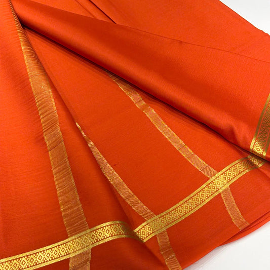 Pure Mysore Crepe Silk Saree