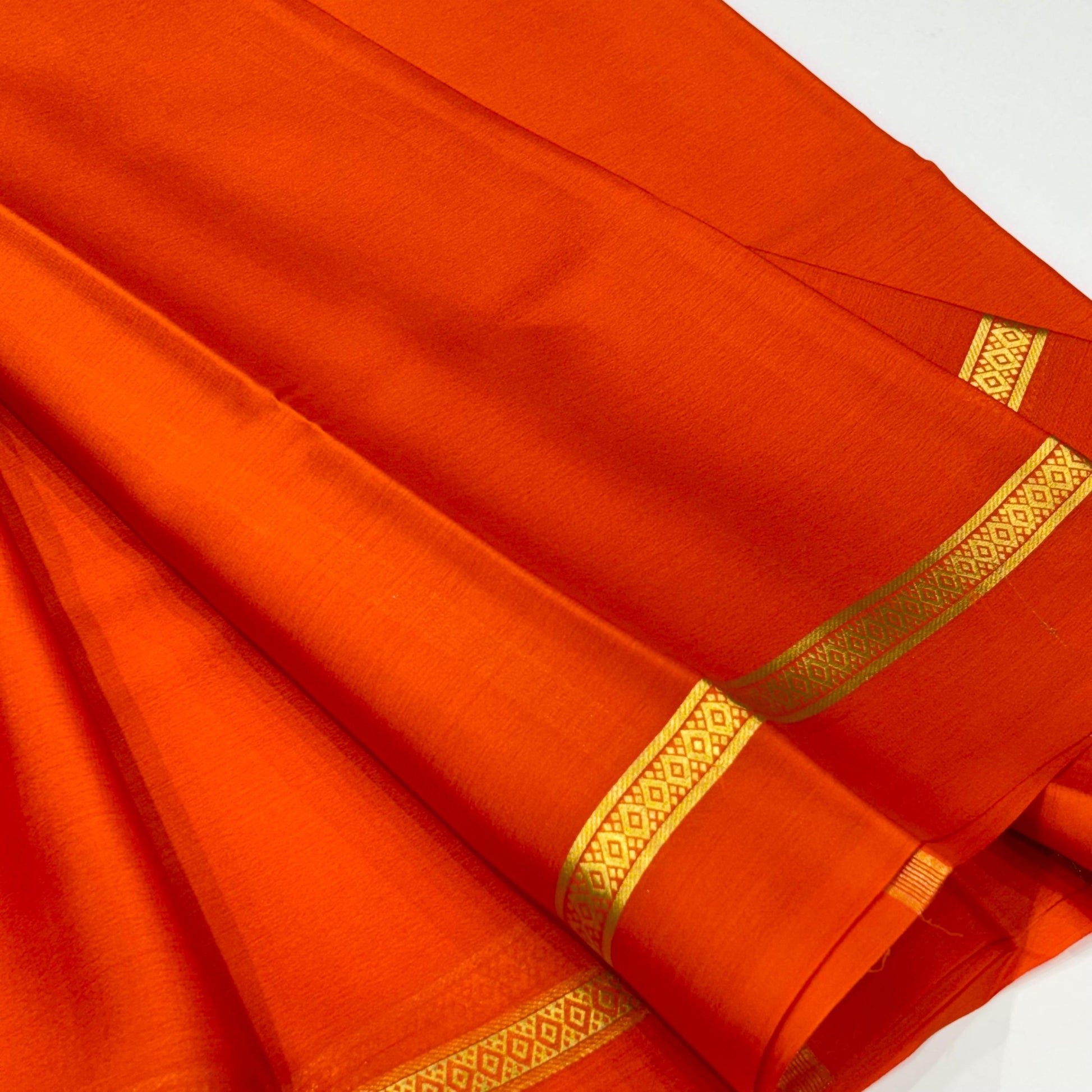 Pure Mysore Crepe Silk Saree