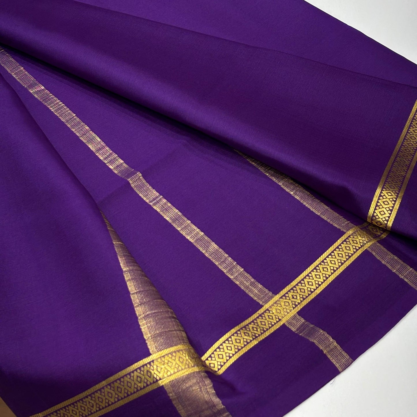 Pure Mysore Crepe Silk Saree