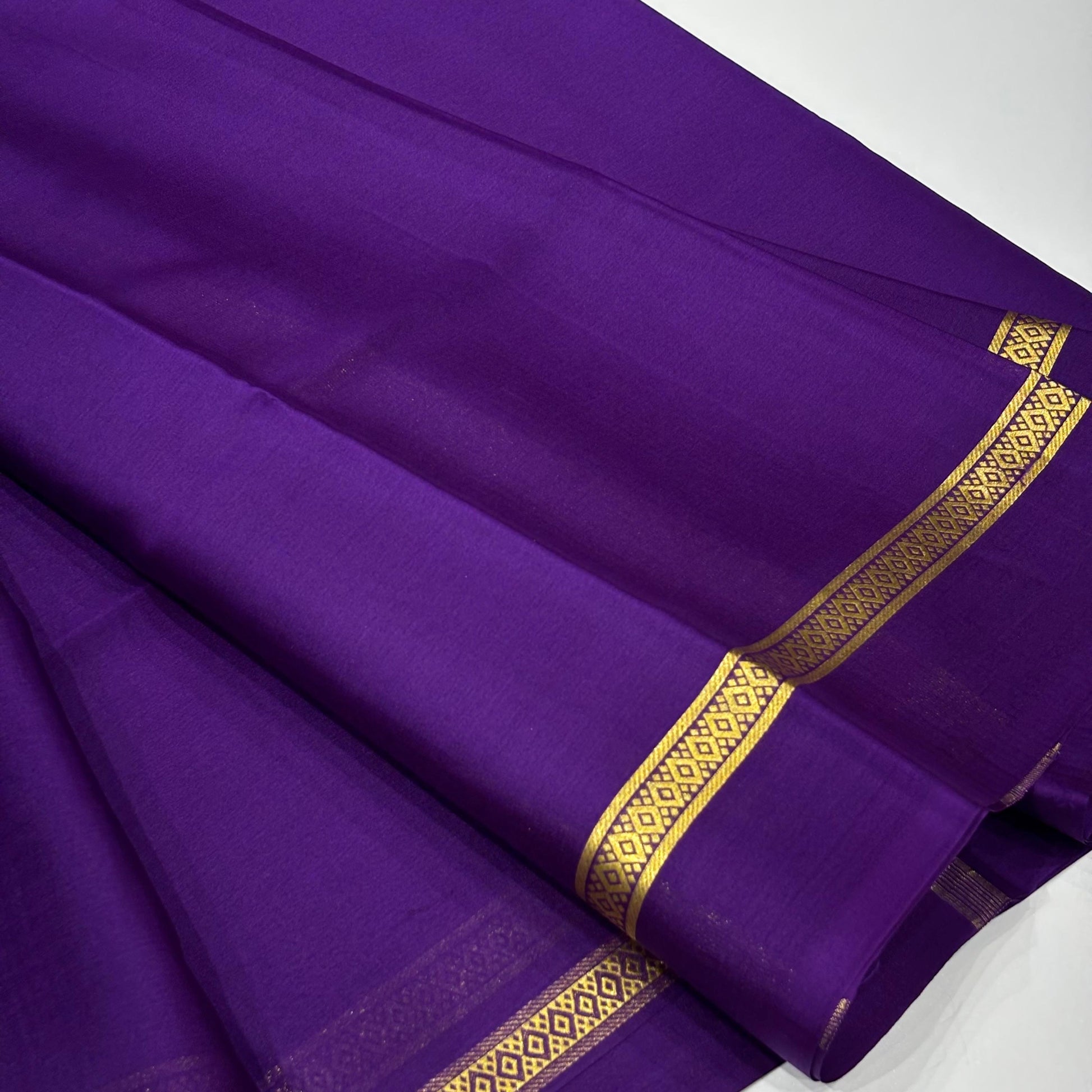 Pure Mysore Crepe Silk Saree