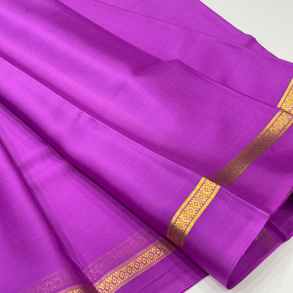 Pure Mysore Crepe Silk Saree