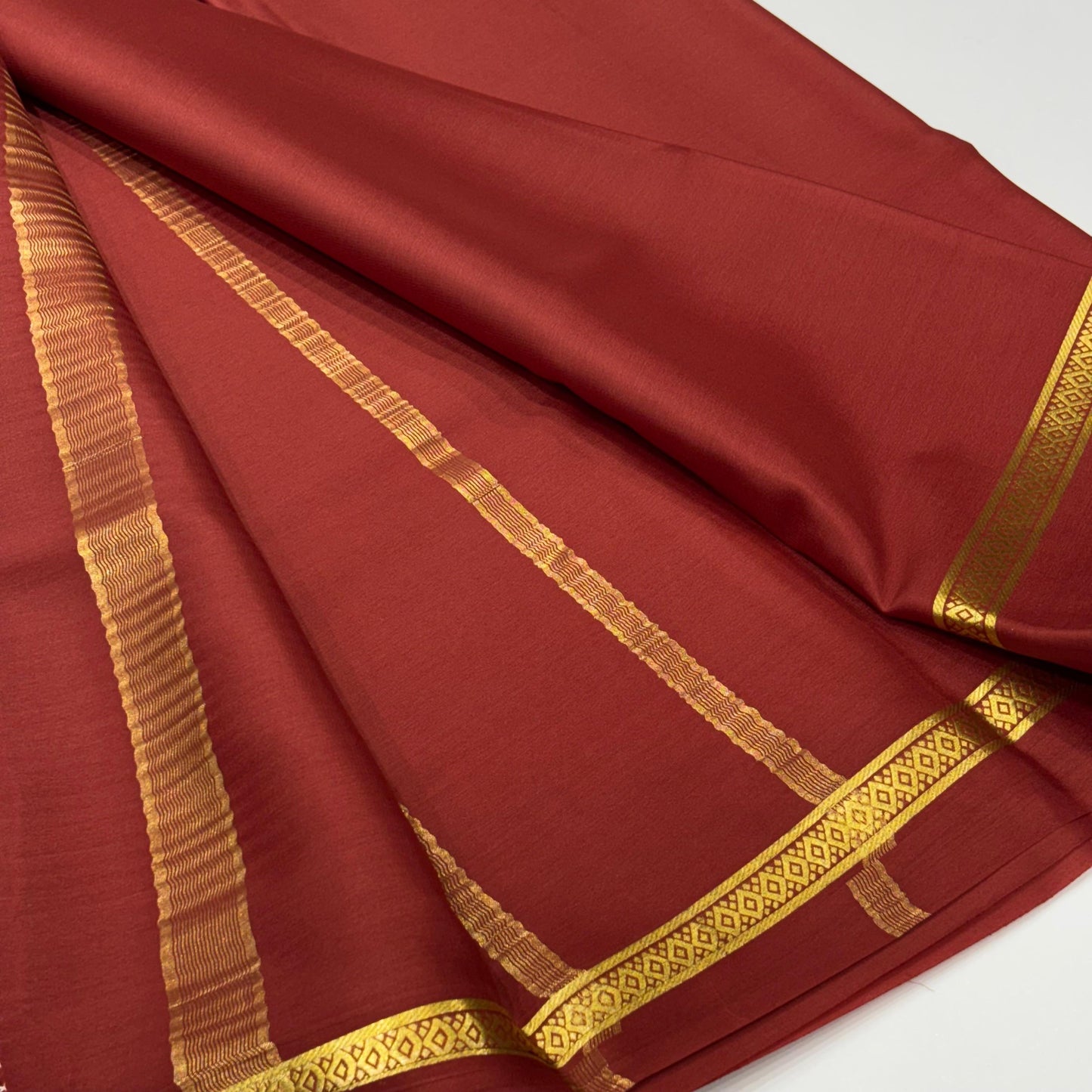 Pure Mysore Crepe Silk Saree