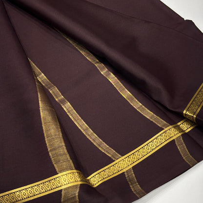 Pure Mysore Crepe Silk Saree