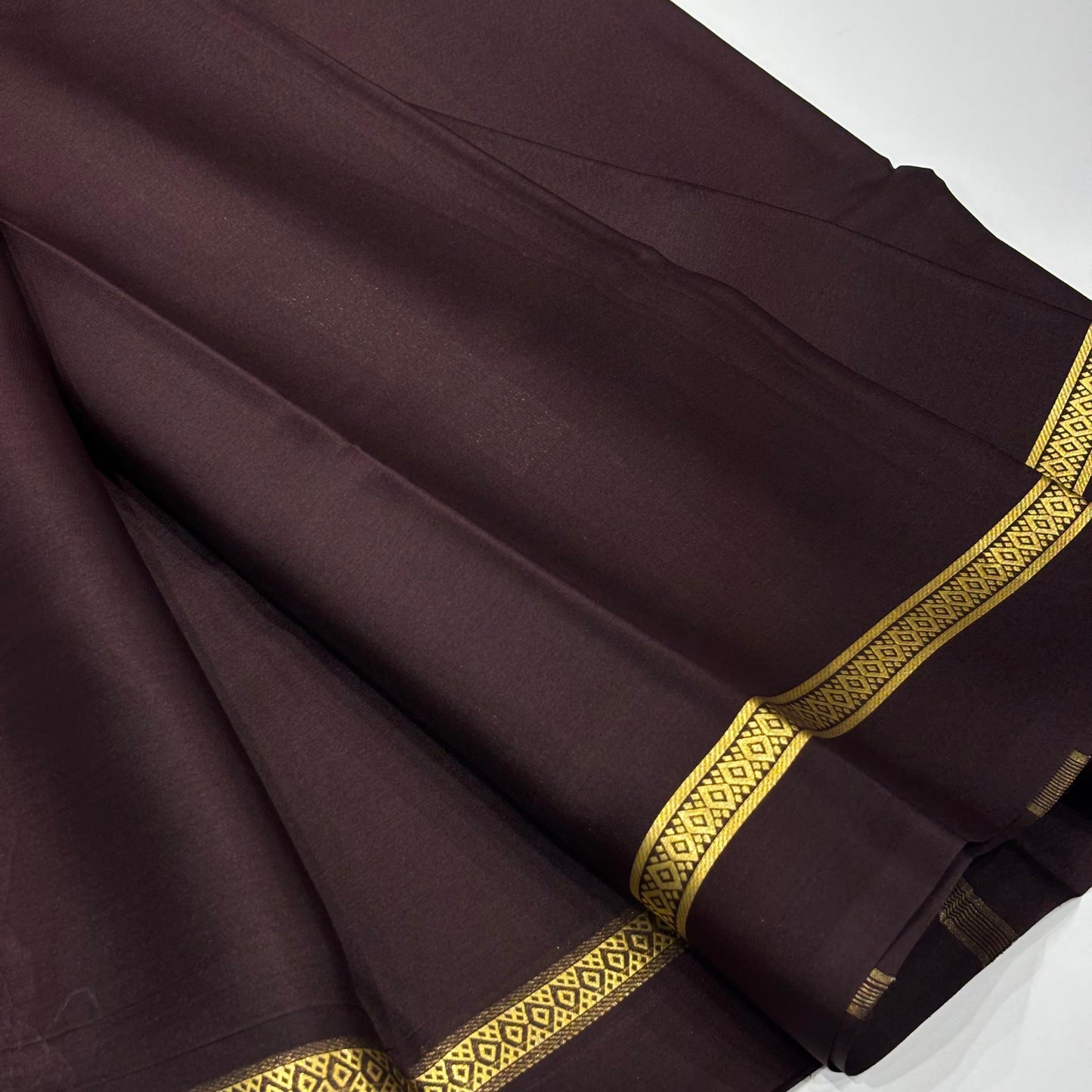 Pure Mysore Crepe Silk Saree
