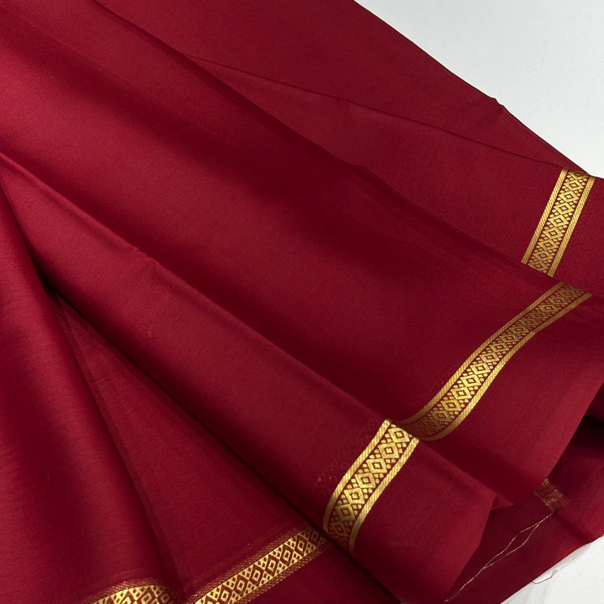 Pure Mysore Crepe Silk Saree