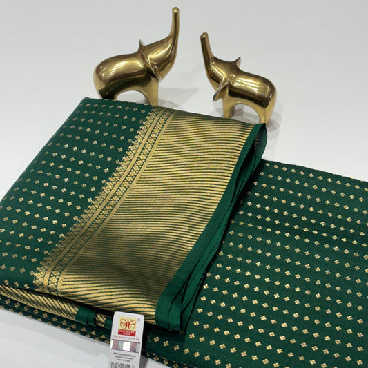 Pure Mysore Crepe Silk Saree