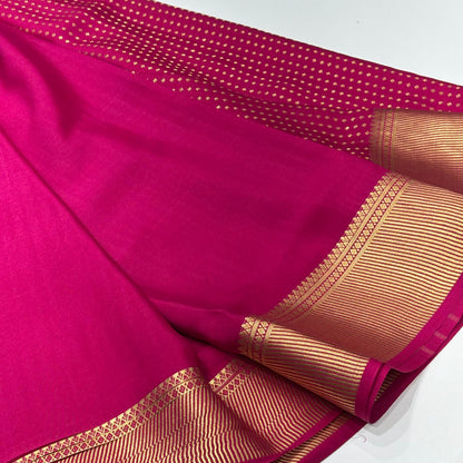 Pure Mysore Crepe Silk Saree