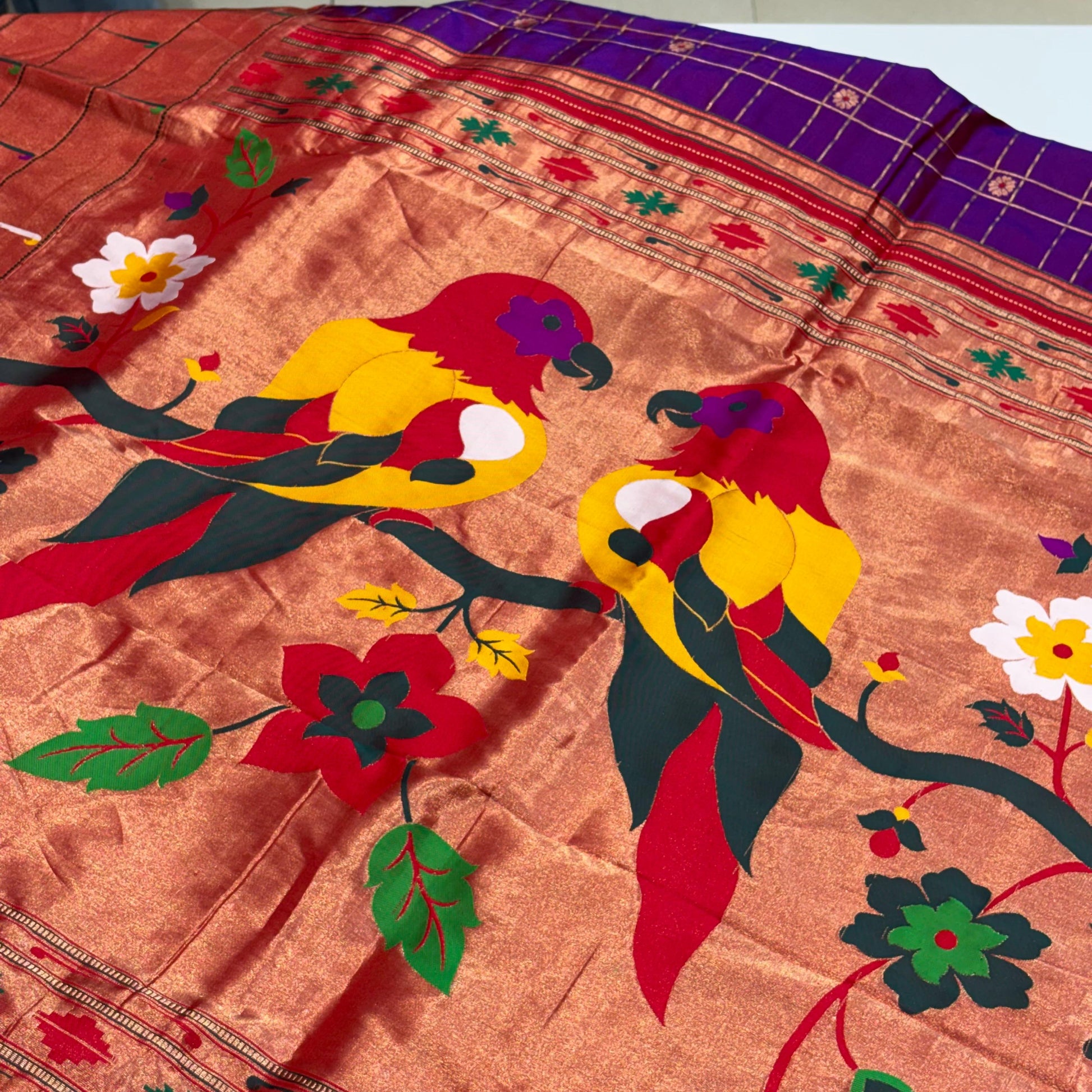 Pure Paithani Silk Saree