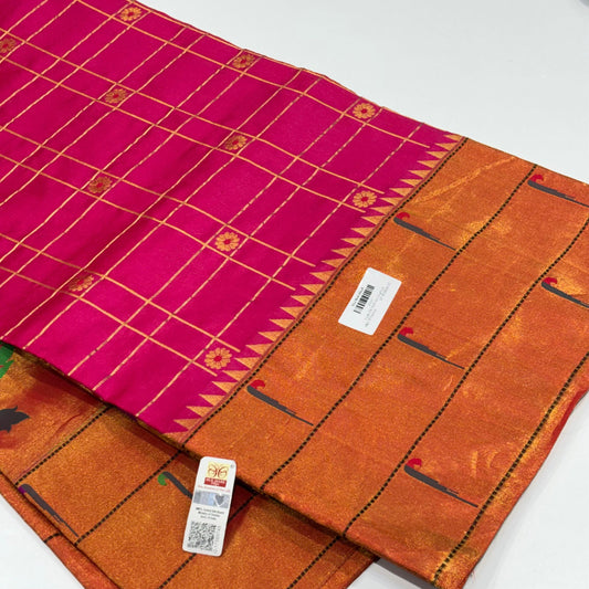 Pure Paithani Silk Saree