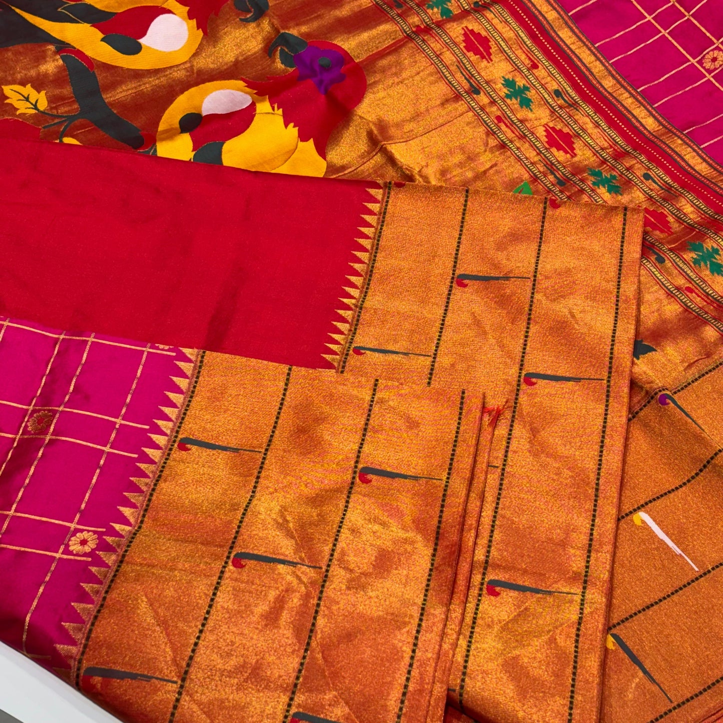 Pure Paithani Silk Saree