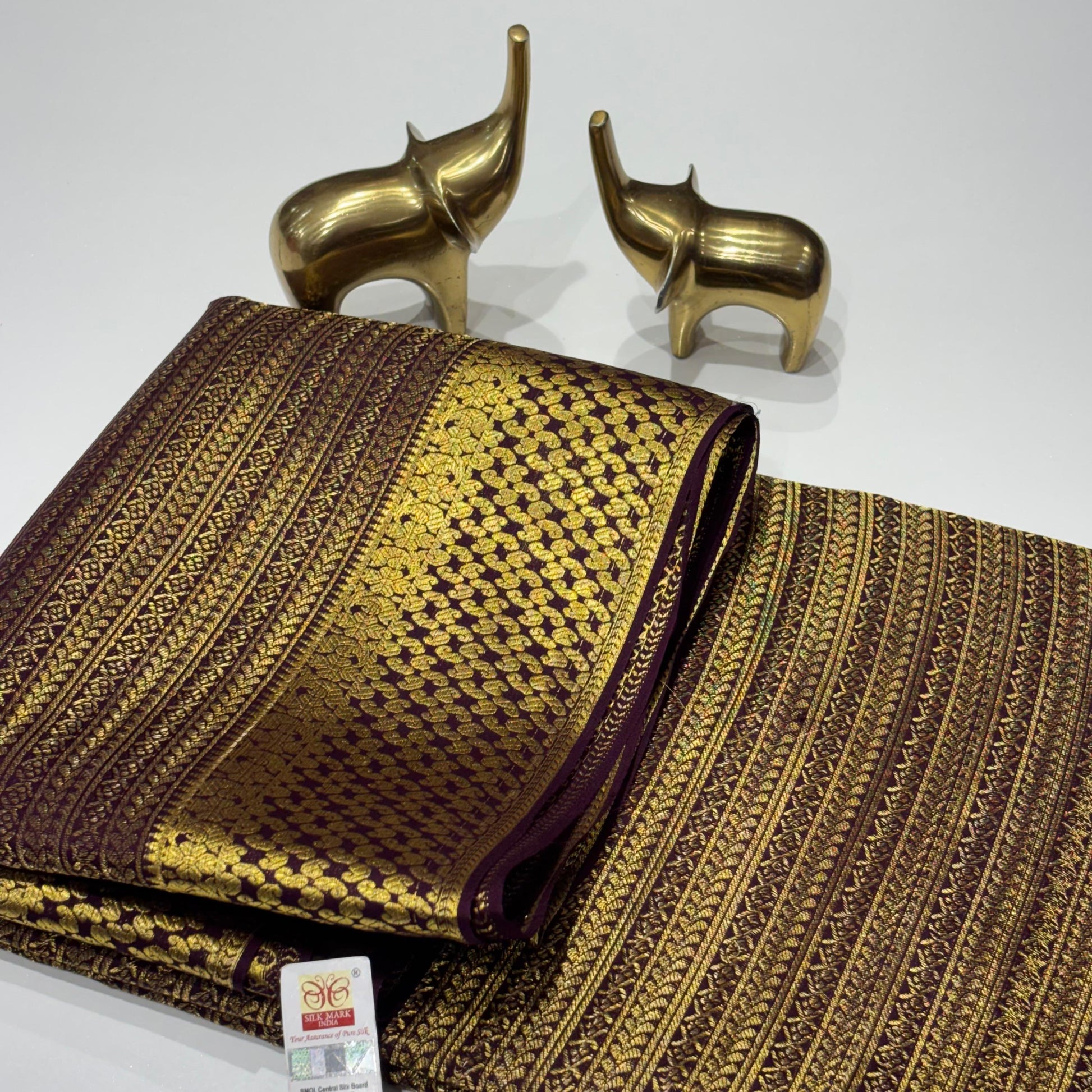 Brocade Pure Mysore Silk Saree