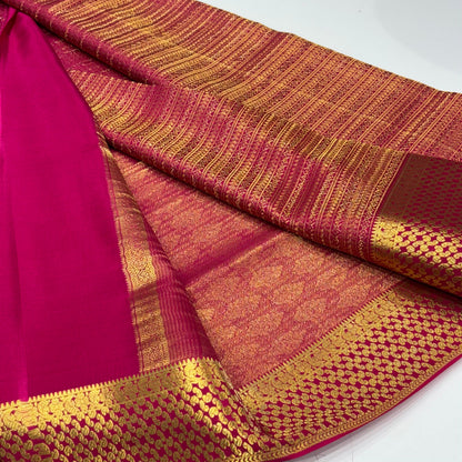 Brocade Pure Mysore Silk Saree