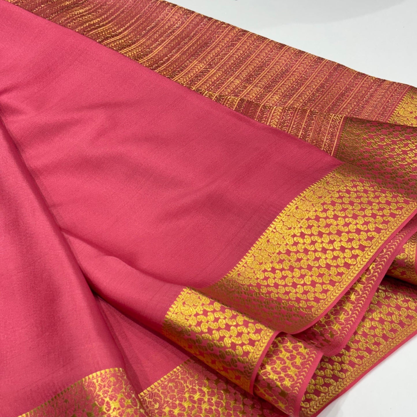 Brocade Pure Mysore Silk Saree