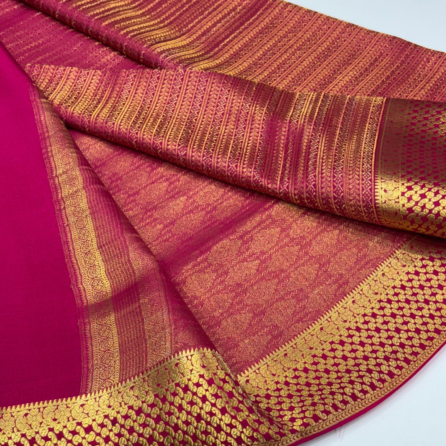 Brocade Pure Mysore Silk Saree