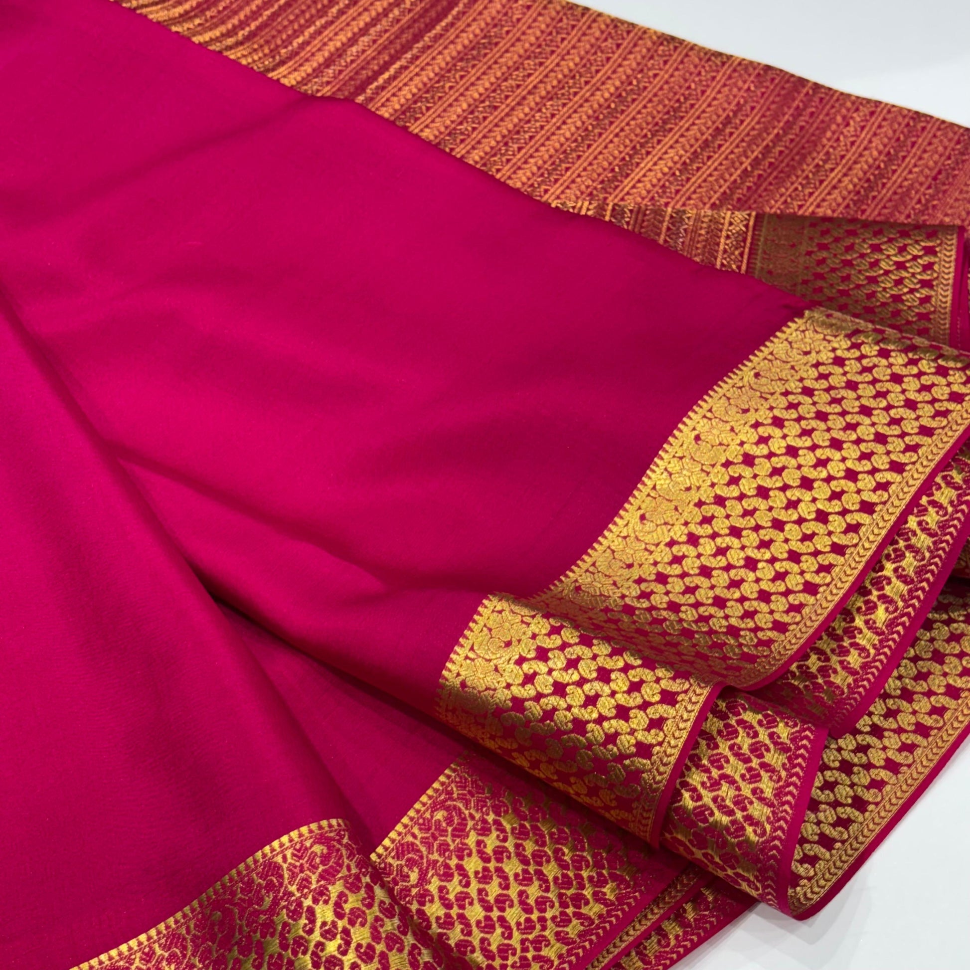 Brocade Pure Mysore Silk Saree