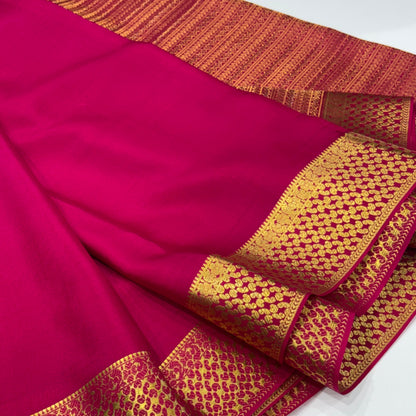 Brocade Pure Mysore Silk Saree