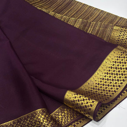 Brocade Pure Mysore Silk Saree