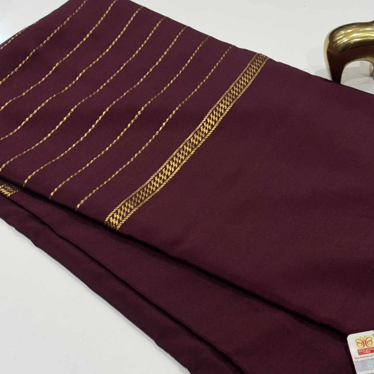Pure Zari Mysore Silk Saree